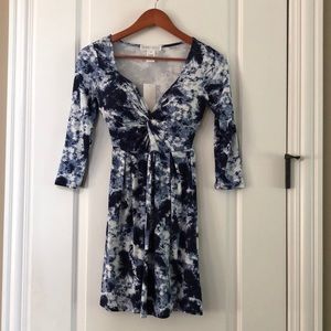 Blue and White Tie Dye Mini | New | XS